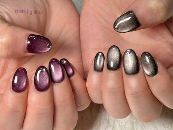 リアン 大宮(Rian)/アシメネイル/マグネット/黒紫