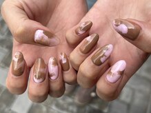 ヴレ ネイル(vrai nail)/オシャレマーブルコース