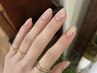【全員】 クリアネイル ¥4900  [パラジェル変更可＋¥880］心斎橋・長堀橋