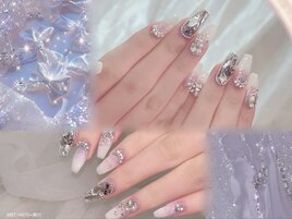 White&Blue クロムネイル#大久保