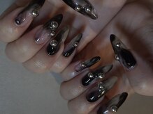 モク(moqu.)/個性派クリアネイル