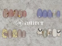 アティレ(attirer)/4月☆Monthly定額ネイル