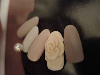 ネイルズ ビー 南昭和町本店(Nail's be)/マットな大人ネイル♪