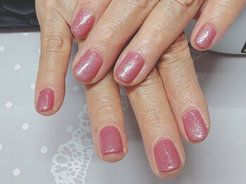 ワンカラージェル(＋ラメ追加)