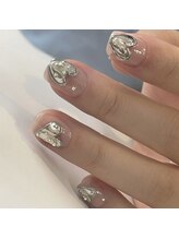 ウサギネイル 新大久保店(usagi nail)/ハートネイル
