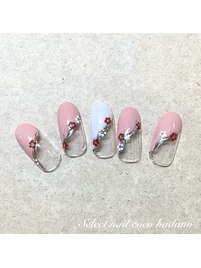 和柄花