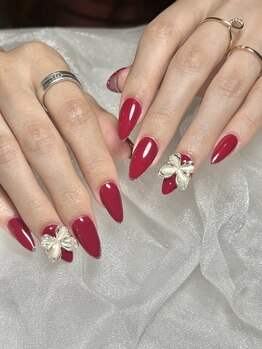 エスビューティー(es.beauty)/ボルドー×蝶