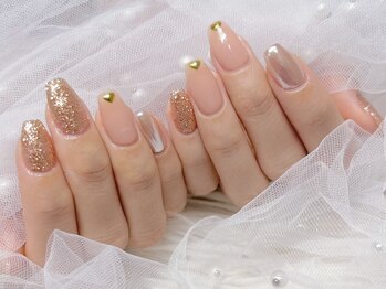 バベル 新町店(Babel)/ナチュラルネイル ¥6500+追加