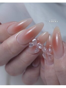 エアブラシチークネイル