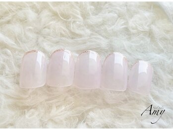 エイミー 大宮店(AMY)/ラメフレンチネイル