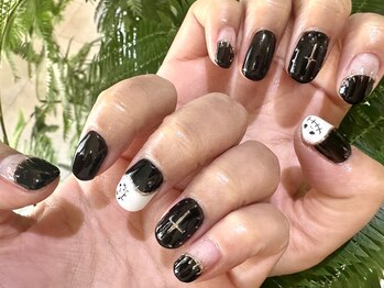 ハロウィンネイル