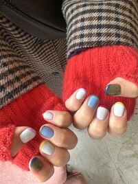 フレンチ/カラフル