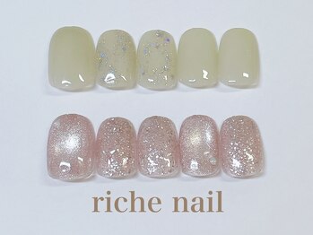 リッシュネイル 新百合ヶ丘店(riche nail)/シンプルアートコース