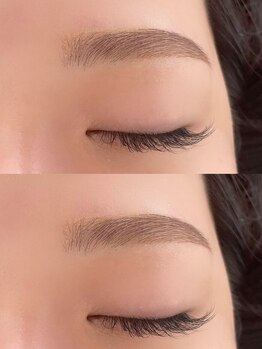 リルミア(Lilmia)の写真/【初回の価格でずっと通える★】眉の形でお顔の印象UP！眉デザイン+エクステで理想の目元を叶えます♪