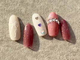 シアー　リボンネイル