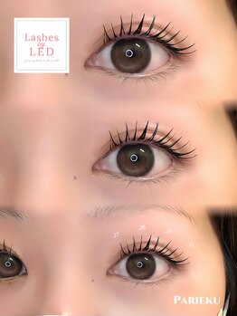 パティオアイラッシュ(Patio eyelash)/LEDパリエク60本