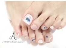 ネイルサロン アテナ(Athena)の雰囲気（フットは角質付きメニューが特に人気♪）