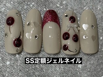 チェリー×フレンチ×リボン
