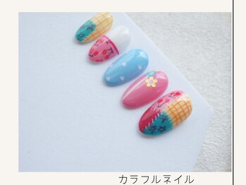プレンティー 北千住西口店(plenty)/カラフルネイル
