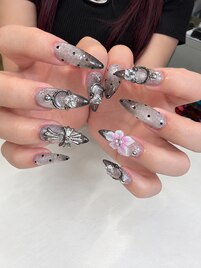 【アクリル】ワンホンネイル