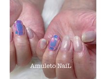 アムレート ネイル 蕨(Amuleto NaiL)/氷宝石ネイル＆琥珀糖ネイル