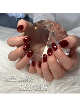 リアンナ アンド アイシンスタジオ  甲府店(LIANAH&EYE SSIN STUDIO)/ボルドーネイル