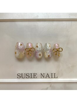 ケーズベース スージーネイル(Ks BASE Susie nail)/◆成人式ネイル◆チップデザイン