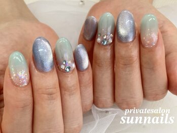 サンネイルズ(sun nails)/4本アート