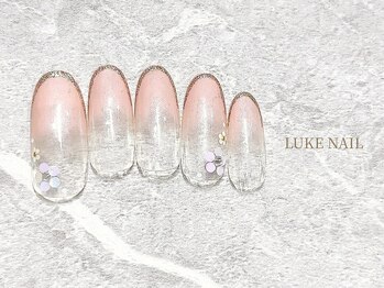 パラジェル・フィルイン導入店　LUKE NAIL Ginza【ルークネイルギンザ】/シンプルアートコース