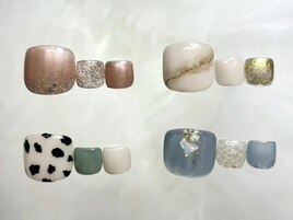 フットネイル☆定額デザイン