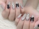 シンプルドットネイル