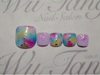 ウータン(Wu-Tang)/タイダイネイル♪ ￥9400