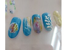 ミア(mia)/珊瑚ネイル