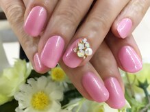 プルミエ ネイル(Premier Nail)/ゴージャスパーツ☆パールピンク