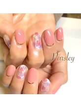パスリー ネイルアンドケア(Parsley Nail&Care)/花柄ネイル