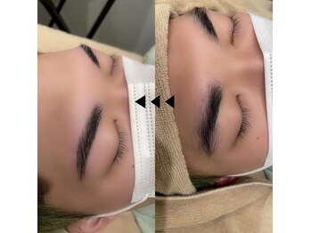 ティエル L'attente店(TIELU)/アイブロウ ワックス脱毛