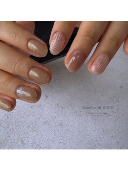 リアンスネイル ヴィヴィッド 岡山店(LianS nail ViViD)/ちぐはぐ