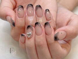 フレンチ/ワンホンネイル