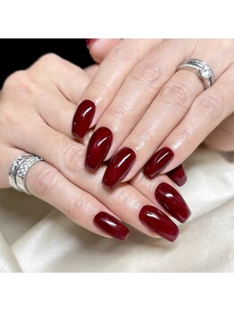ソラール(SOLAR)/深みボルドーネイル☆