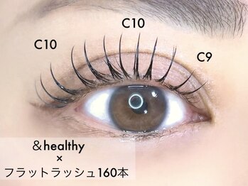 セクションプラス 吉祥寺(SECTION+)/【&healthy】マツエク×まつぱ