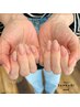 2.3回目【オフィスOKで人気！】うるツヤ華やか♪シンプルネイル ¥3300