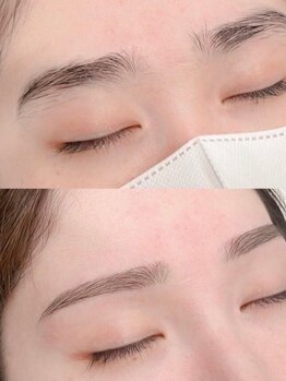 チピ うるま市みどり町店(Chipie)の写真/【美眉アイブロウ初回4980円】お顔印象は眉で決まる★プロのアイブロウスタイリングで黄金比の美眉毛に♪