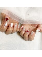 アゲート(Agate)/冬ネイル