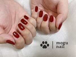 クリスマス/ボルドーネイル