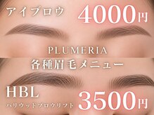 プルメリア 福津店(PLUMERIA)の雰囲気（マツエク・まつげパーマだけでなくアイブロウやHBLもご用意！）