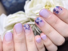 あじさいネイル/初回8,812円