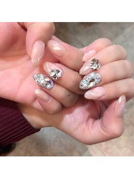 グラマラス アンジェアイ 荻窪店(glamourous ange eye)/シンプルネイル