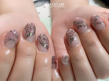 ネイルサロン ブルーム(BLOOM)/アート込みジェル608