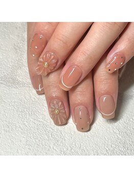 アイラッシュアンドネイル専門店 クラル(CURAR)/持ち込みフリー60min ¥7980