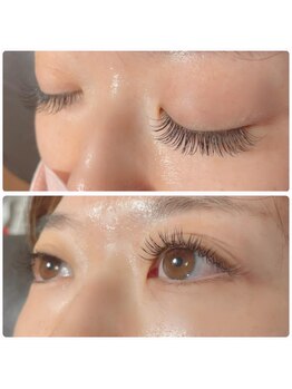 アイラッシュサロン ナチュレ 新河岸店(NATURE)/フラットラッシュ180本